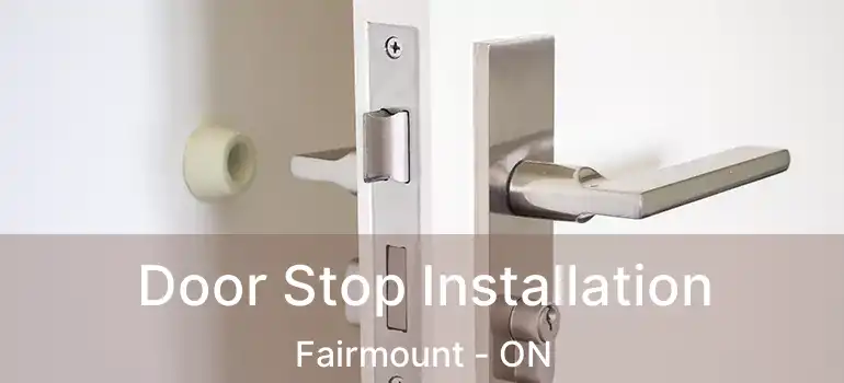  Door Stop Installation Fairmount - ON