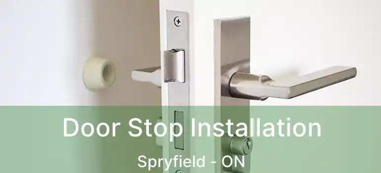  Door Stop Installation Spryfield - ON