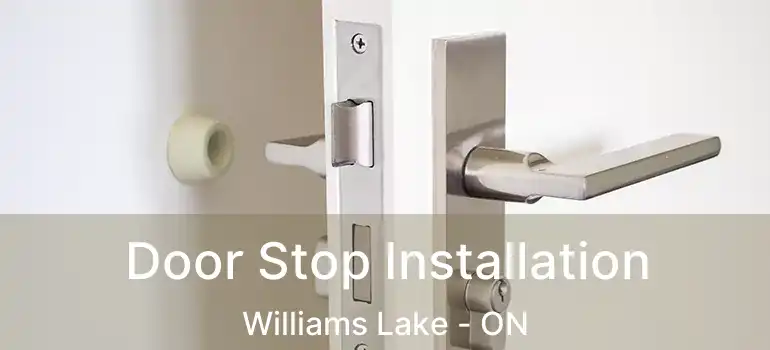  Door Stop Installation Williams Lake - ON