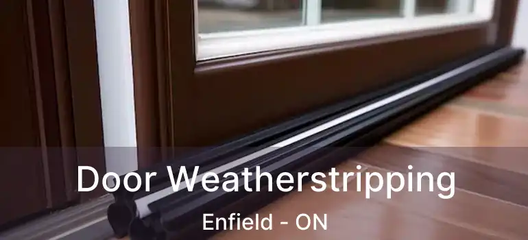  Door Weatherstripping Enfield - ON