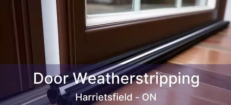 Door Weatherstripping Harrietsfield - ON