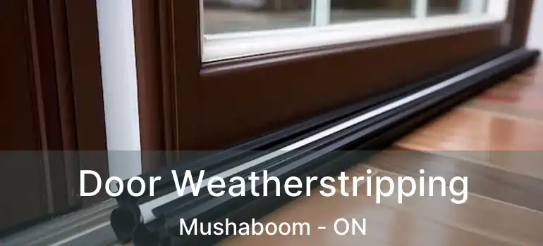  Door Weatherstripping Mushaboom - ON