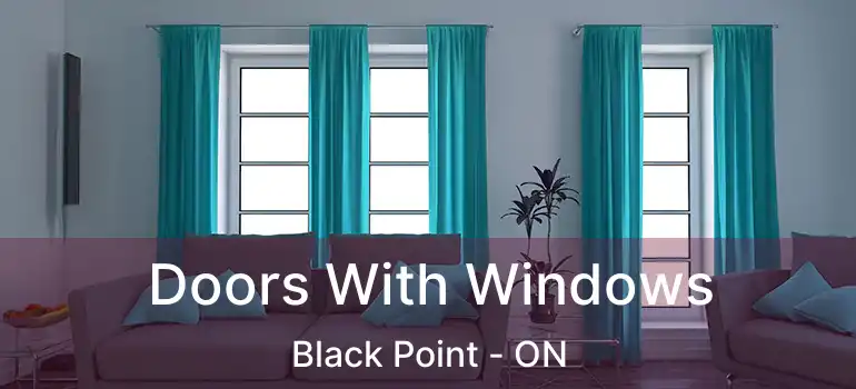  Doors With Windows Black Point - ON