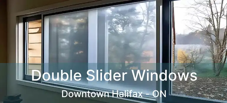  Double Slider Windows Downtown Halifax - ON