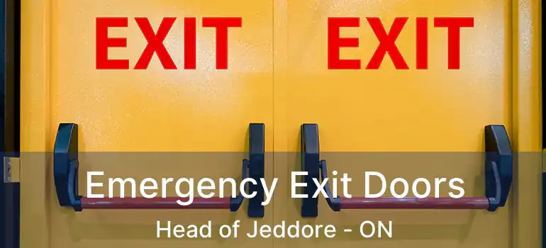  Emergency Exit Doors Head of Jeddore - ON