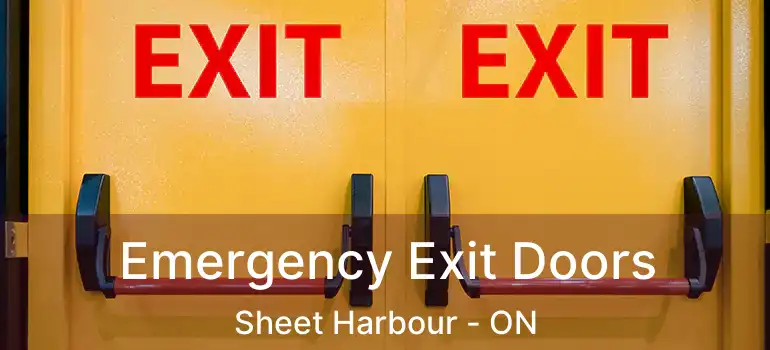  Emergency Exit Doors Sheet Harbour - ON