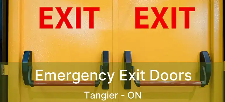  Emergency Exit Doors Tangier - ON