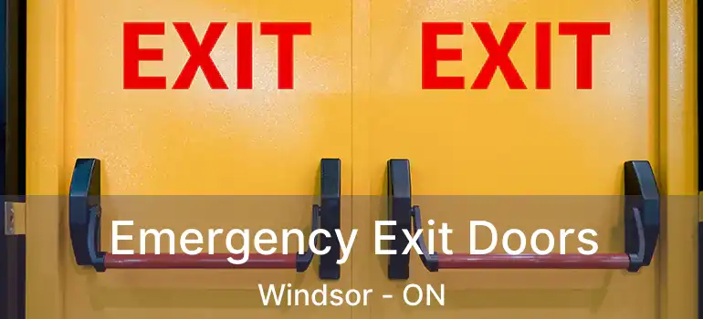  Emergency Exit Doors Windsor - ON