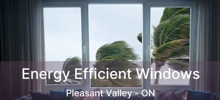  Energy Efficient Windows Pleasant Valley - ON