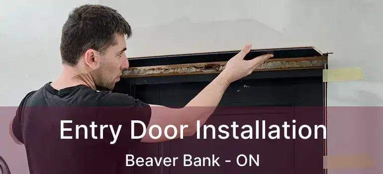  Entry Door Installation Beaver Bank - ON