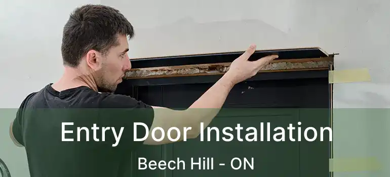  Entry Door Installation Beech Hill - ON