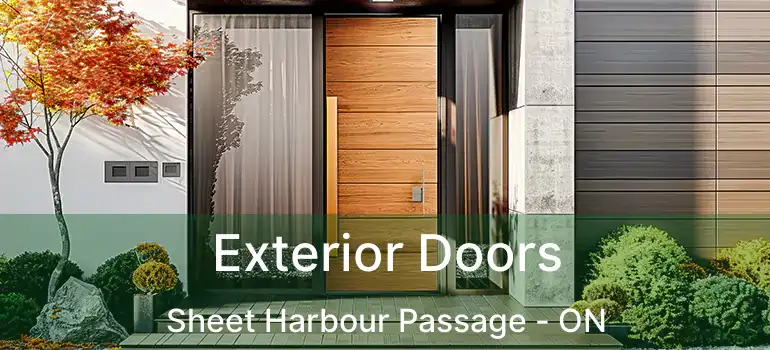  Exterior Doors Sheet Harbour Passage - ON