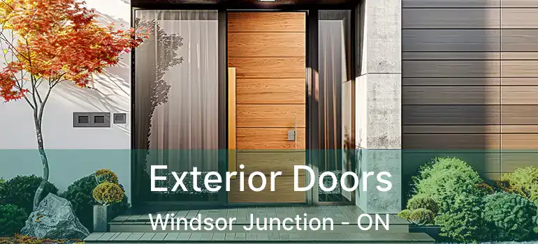  Exterior Doors Windsor Junction - ON