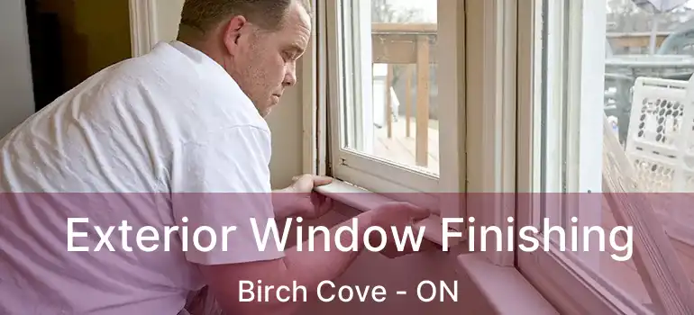  Exterior Window Finishing Birch Cove - ON