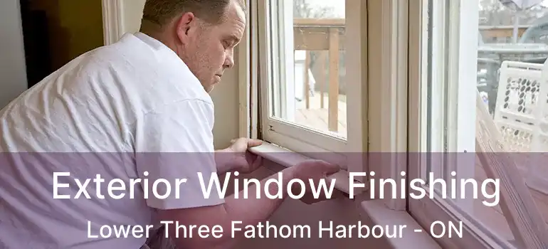  Exterior Window Finishing Lower Three Fathom Harbour - ON