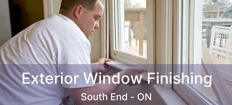  Exterior Window Finishing South End - ON