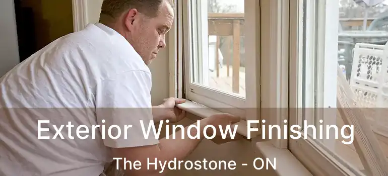  Exterior Window Finishing The Hydrostone - ON