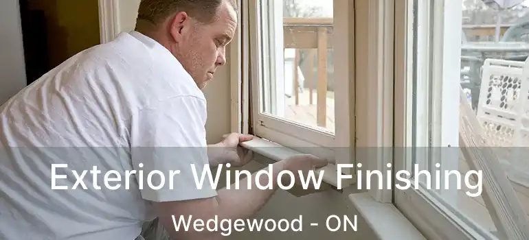 Exterior Window Finishing Wedgewood - ON