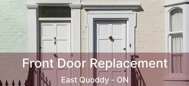  Front Door Replacement East Quoddy - ON