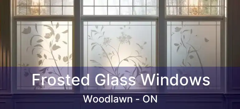  Frosted Glass Windows Woodlawn - ON