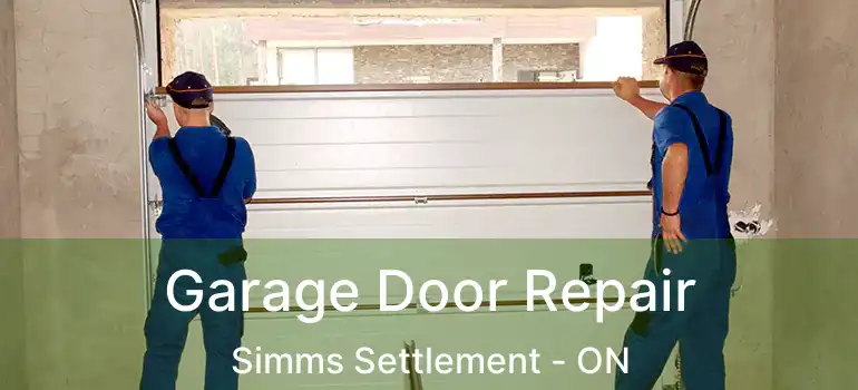  Garage Door Repair Simms Settlement - ON