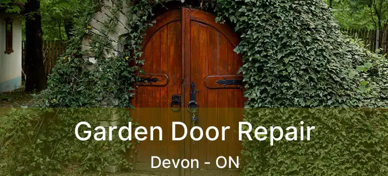  Garden Door Repair Devon - ON