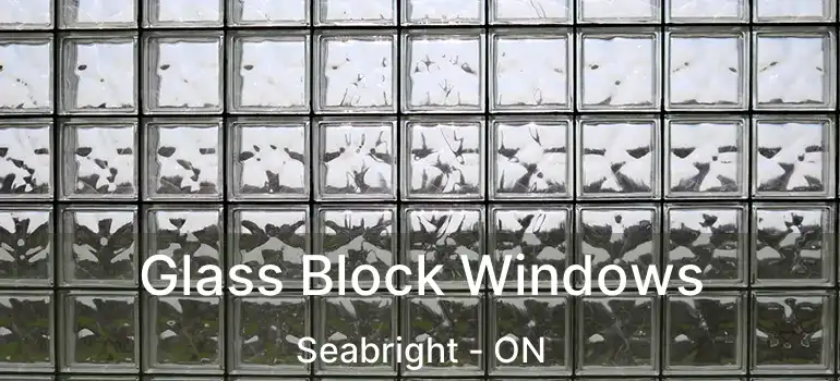  Glass Block Windows Seabright - ON
