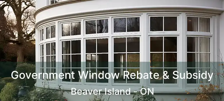  Government Window Rebate & Subsidy Beaver Island - ON