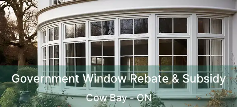  Government Window Rebate & Subsidy Cow Bay - ON