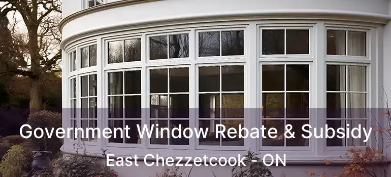  Government Window Rebate & Subsidy East Chezzetcook - ON