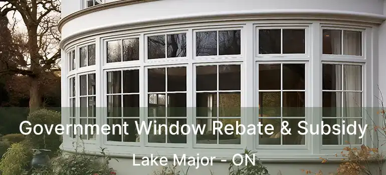  Government Window Rebate & Subsidy Lake Major - ON