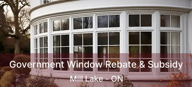  Government Window Rebate & Subsidy Mill Lake - ON