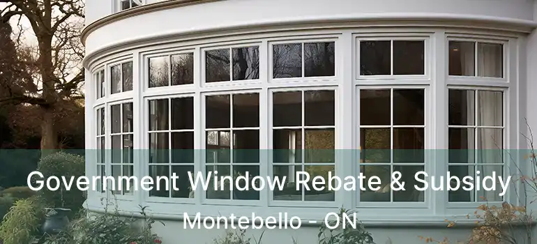  Government Window Rebate & Subsidy Montebello - ON