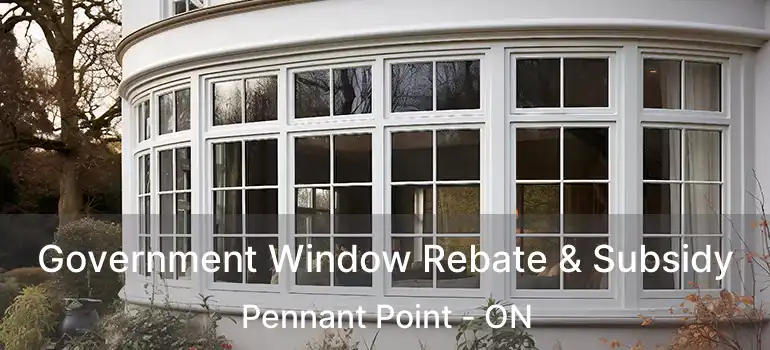  Government Window Rebate & Subsidy Pennant Point - ON