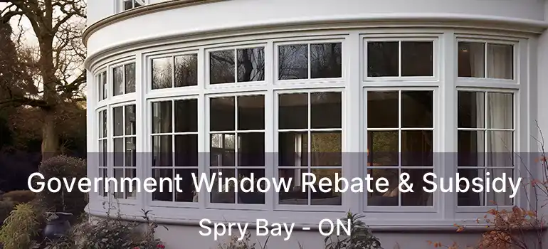 Government Window Rebate & Subsidy Spry Bay - ON
