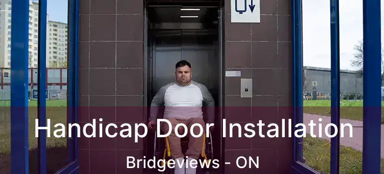  Handicap Door Installation Bridgeviews - ON