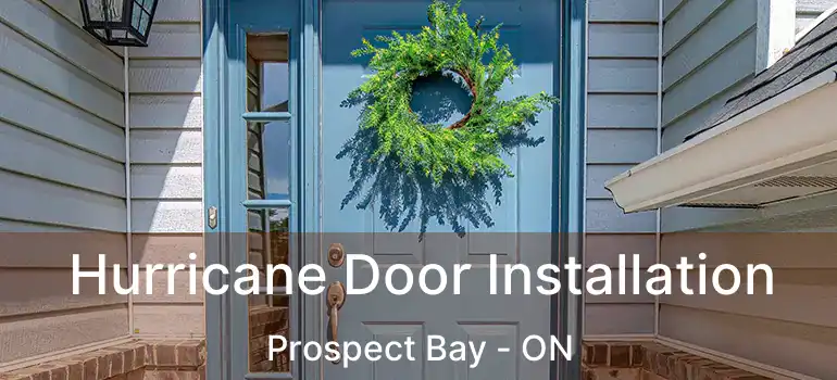  Hurricane Door Installation Prospect Bay - ON