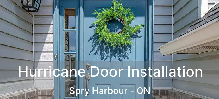  Hurricane Door Installation Spry Harbour - ON
