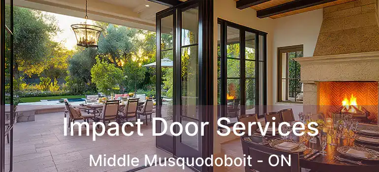  Impact Door Services Middle Musquodoboit - ON