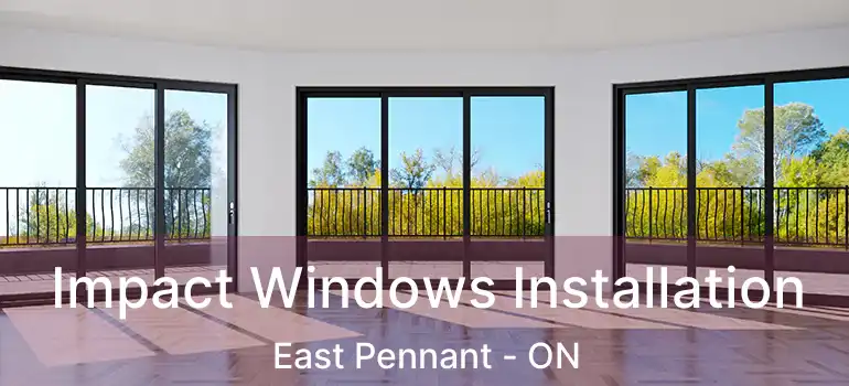  Impact Windows Installation East Pennant - ON