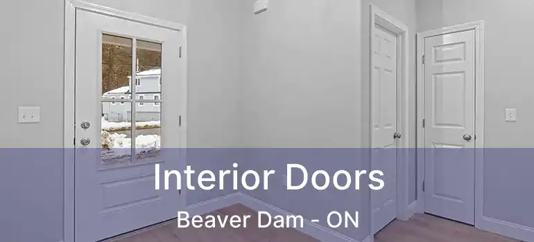  Interior Doors Beaver Dam - ON