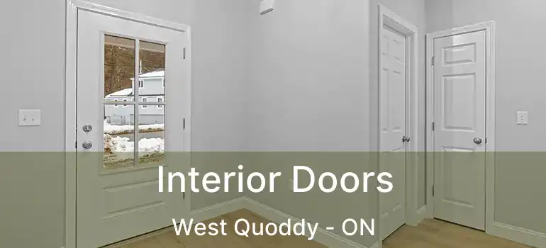  Interior Doors West Quoddy - ON