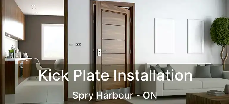  Kick Plate Installation Spry Harbour - ON