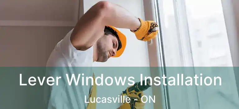  Lever Windows Installation Lucasville - ON