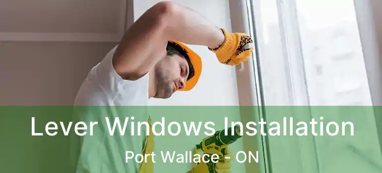  Lever Windows Installation Port Wallace - ON
