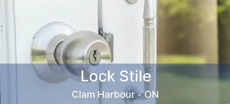  Lock Stile Clam Harbour - ON