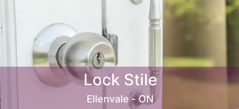  Lock Stile Ellenvale - ON