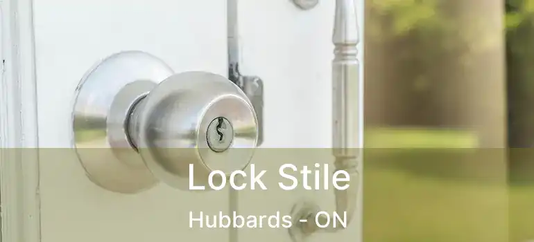  Lock Stile Hubbards - ON