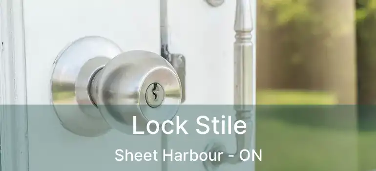  Lock Stile Sheet Harbour - ON