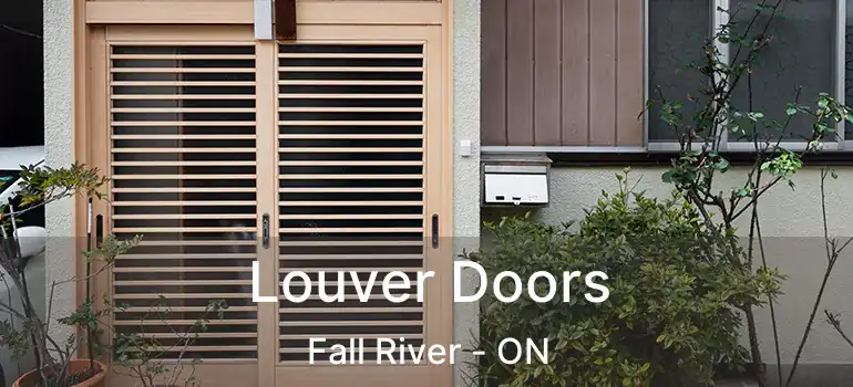  Louver Doors Fall River - ON